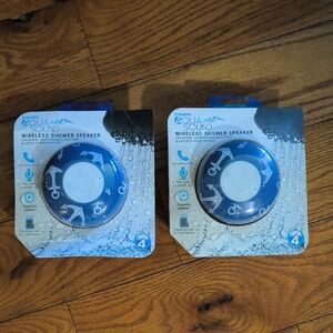 Bundle Of 2 AquaSound Wireless Shower Speakers